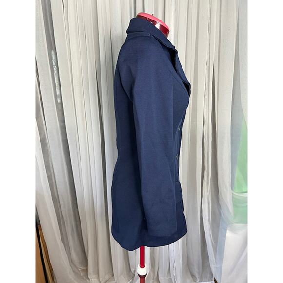 Sailing Jacket knit 1950s navy blue - Picture 6 of 8